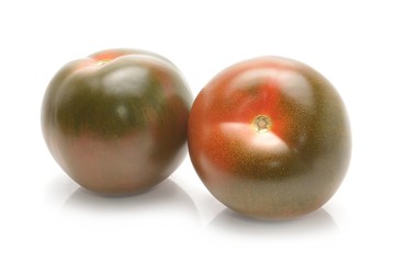 Fototapeta na wymiar Tomato kumato isolated on white background