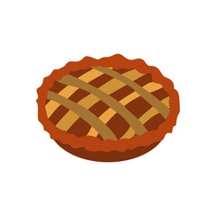 Pie icon flat