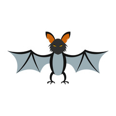 Bat icon flat