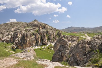 Rock churches in Phrygian Valley - Ayazini