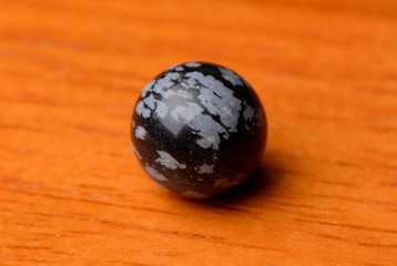 Obsidian Steinkugel