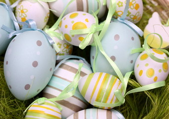 Decorated Easter eggs