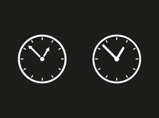 Clock - vector icon.
