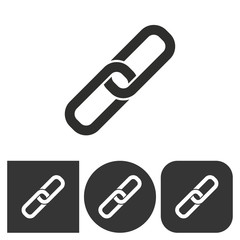 Link  - vector icon.