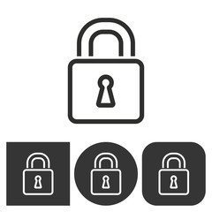 Lock - vector icon.