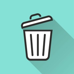 Bin - vector icon.