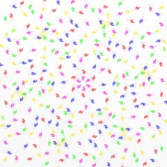 An abstract colorful pattern.