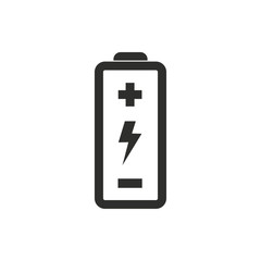 Battery - vector icon.