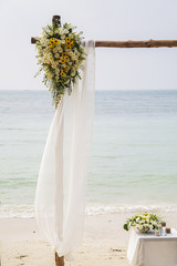 Wedding Beach  decoration