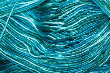 blue gradient yarn