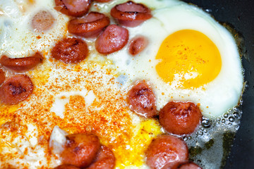 fresh morning eggs for Breakfast