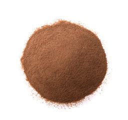 Close up of old rotary phone dia