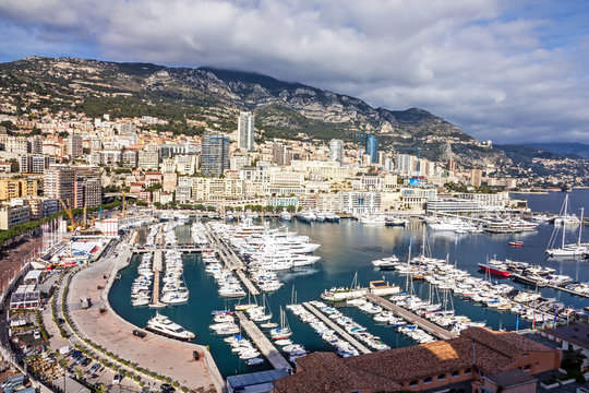 Monaco and Monte Carlo principality, south of France
