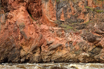 River Oulankajoki is heart of Oulanka National Park. Waters of 135-kilometre-long river originate from Salla mires and actual river begins at Lake Aittajarvi