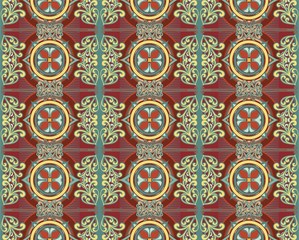 seamless pattern vintage