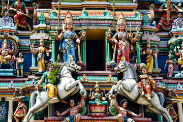 Malaysian Hindu temple details