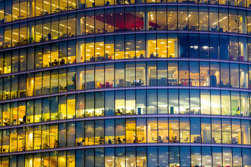 Business office building in London, England