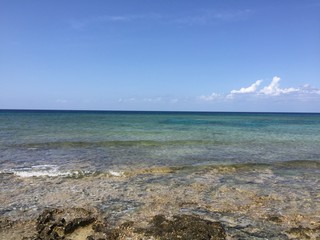 Isola dei conigli - mare aperto