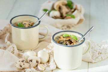 Mushroom Cream Soup