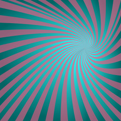 Cyan vintage spiral background 