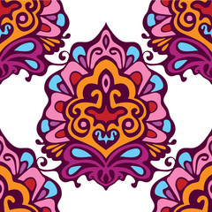 Damask vector festive design
