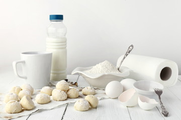 cookies and kitchen supplies