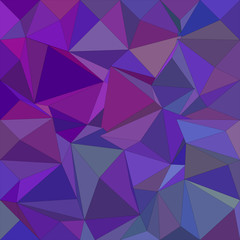 Obraz premium Purple irregular triangle mosaic background