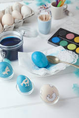 Obraz na płótnie Canvas Easter eggs 