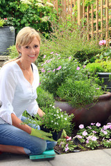 lady gardener