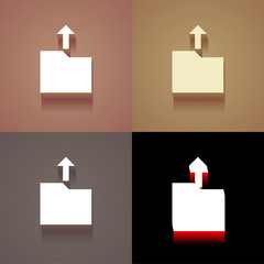 3_Vintage_Icons_With_Long_Shadow