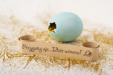 Wiosna, jajko © npls