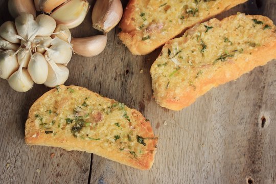 Bread Garlic With Butter