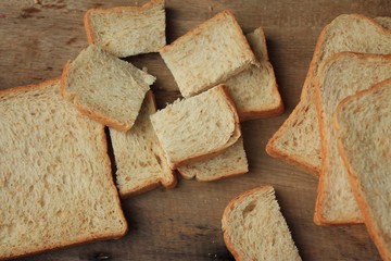 Slice whole wheat bread