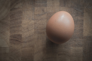 Fresh eggs on a simple background,