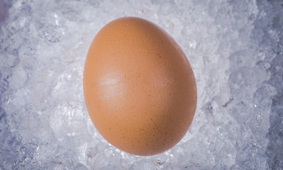 eggs on ice