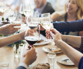 Business People Party Celebration Success Concept