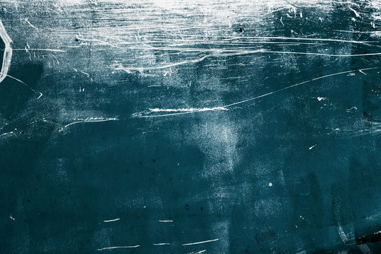 Grungy and scratched surface texture background