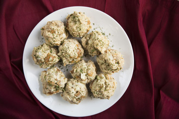 Plate of Dumplings