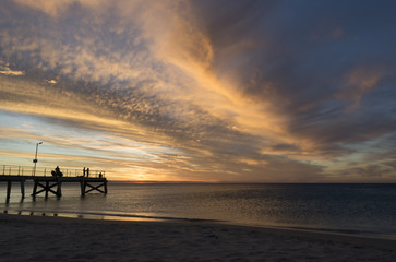 Normanville Jetty at Sunset, South Australia