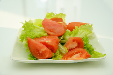 新鮮なサラダ