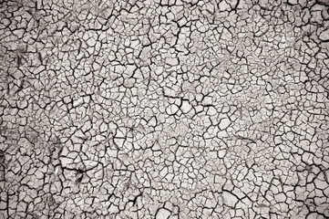 Background of dry cracked soil dirt
