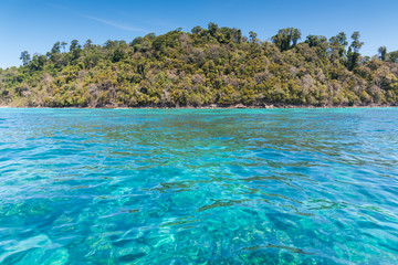 Fototapeta premium Beautiful sea of Surin island
