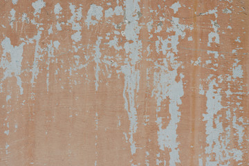 Wall fragment with attritions and cracks