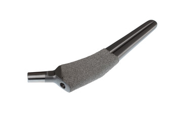 Titanium alloy hip