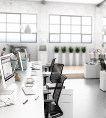 Sanierte Gewerbefläche (Fokus)