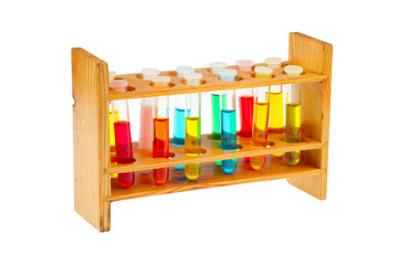 Colorful test tubes i