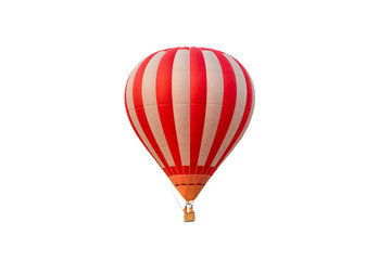 Obraz premium hot air balloon isolated on white background