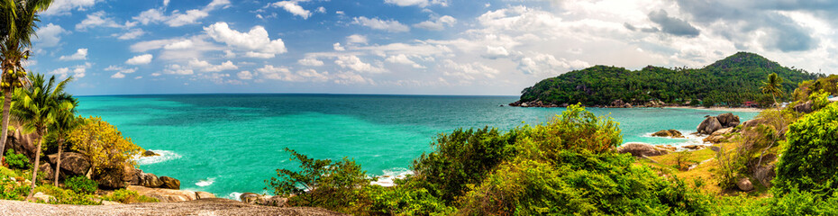 Thailand coastline. Landscape panorama