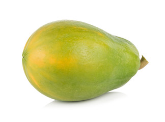 papaya isolated on a white background