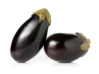 eggplant isolated on white background